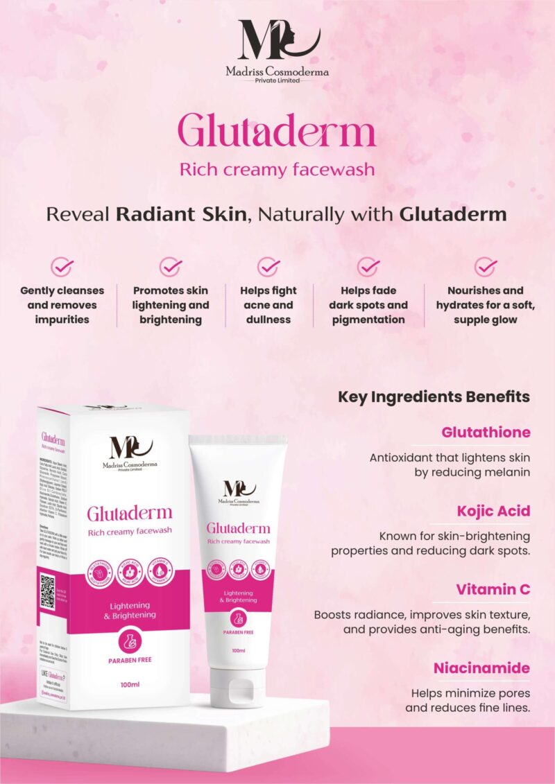 Glutaderm Facewash - Image 2