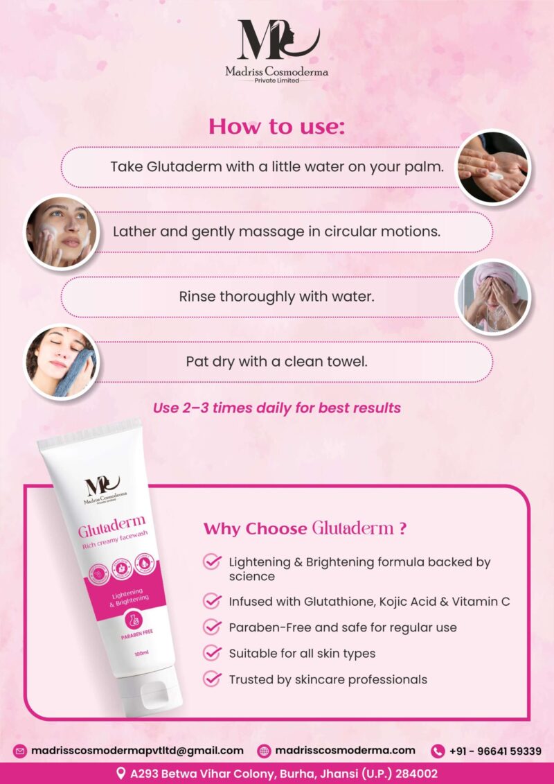 Glutaderm Facewash - Image 3