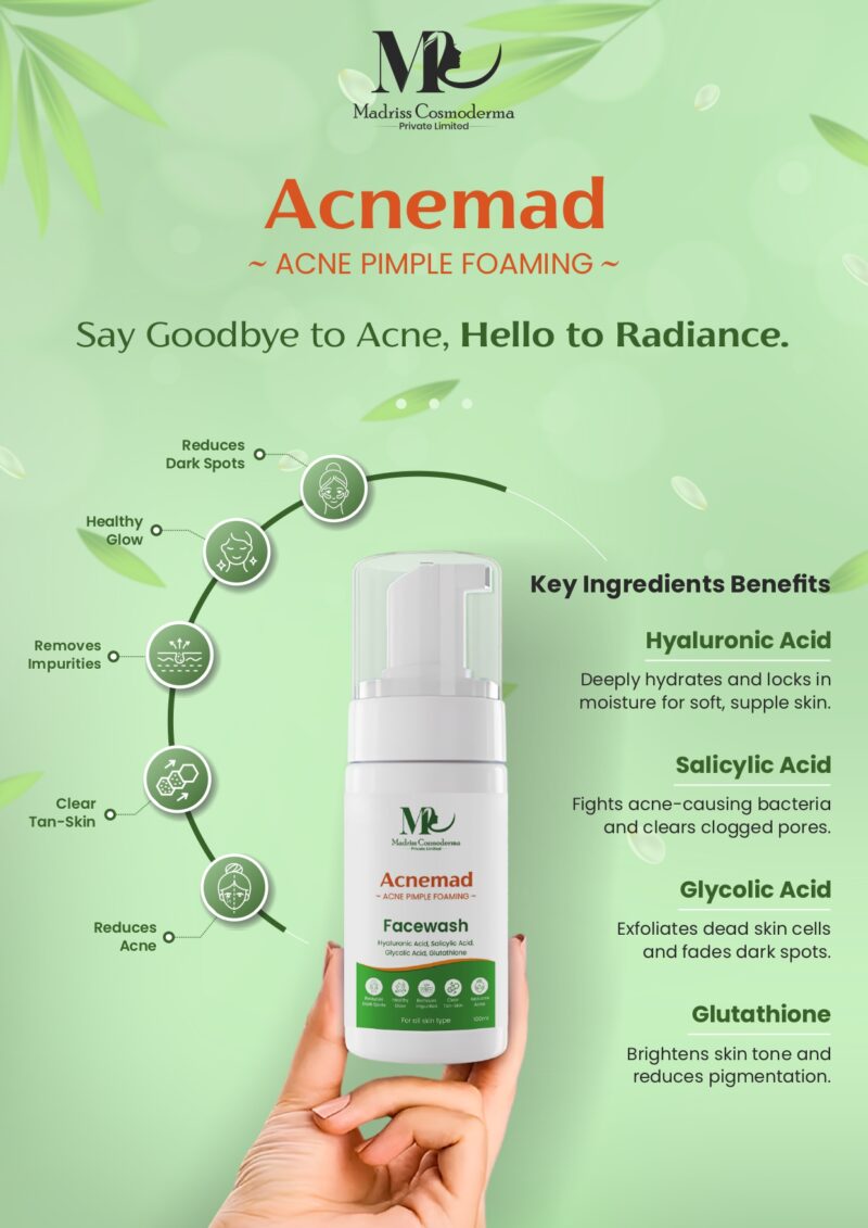 Acnemad Facewash - Image 2