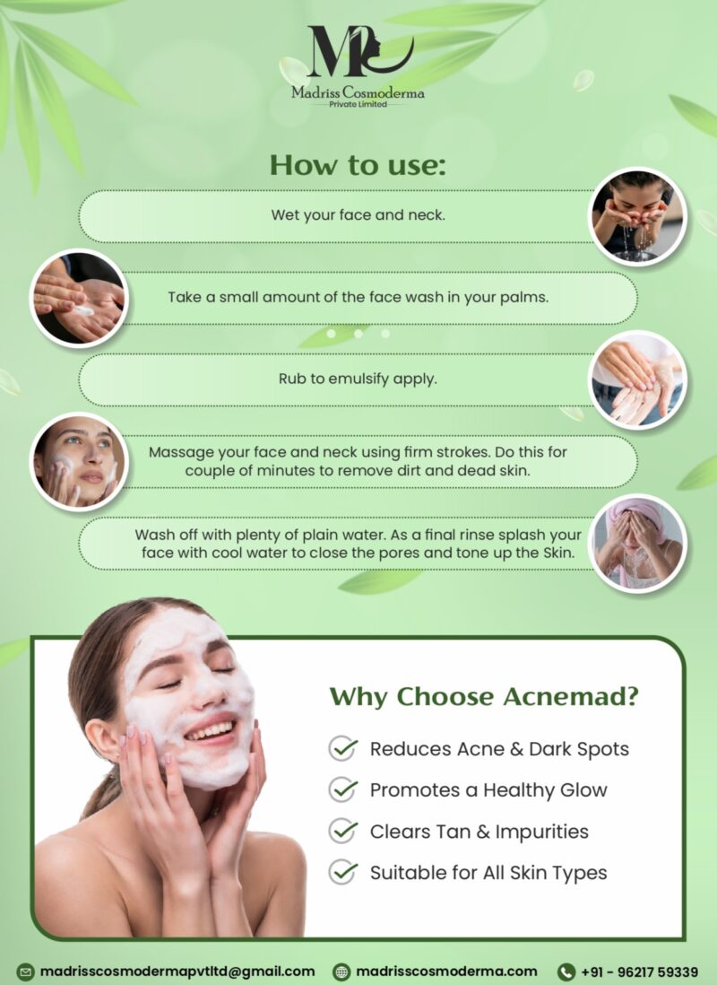 Acnemad Facewash - Image 3
